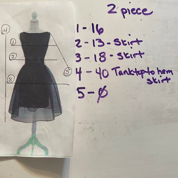 EUC - St John Collection Knit Cami and Pleated Skirt - Picture 8 of 8